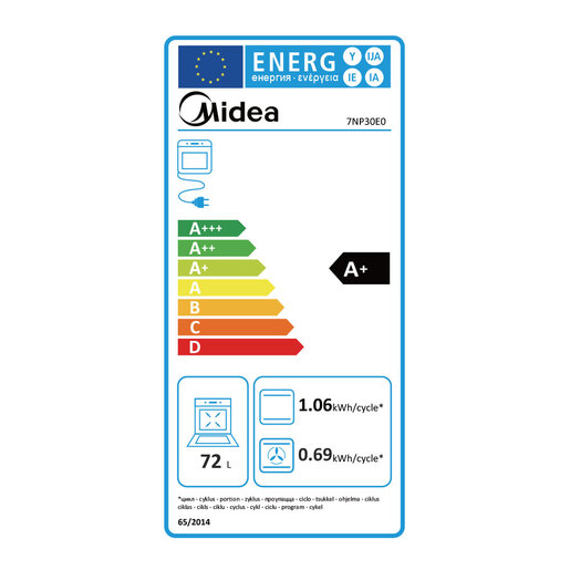 Midea pećnica 7NP30E0
