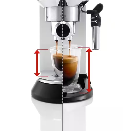 DeLonghi aparat za espresso kafu EC685.W Dedica Style bijeli, ručni