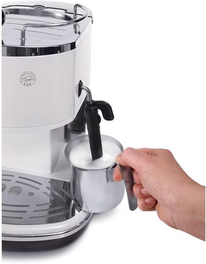DeLonghi aparat za espresso kafu ECO311.W Icona ručni, bijeli