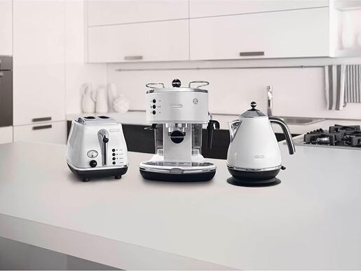 DeLonghi aparat za espresso kafu ECO311.W Icona ručni, bijeli