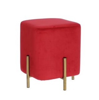 Star tabure 30 x 30 x 36 cm bordo 71914