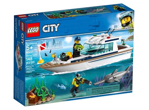 LEGO City Ronilačka jahta 60221