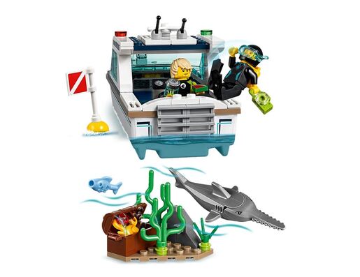 LEGO City Ronilačka jahta 60221