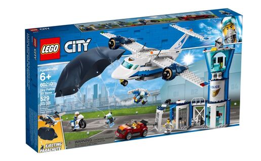 LEGO City Zračna baza nebeske policije 60210