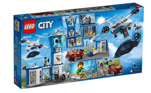 LEGO City Zračna baza nebeske policije 60210
