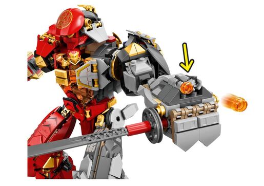 LEGO Ninjago Vatreni kameni robot 71720