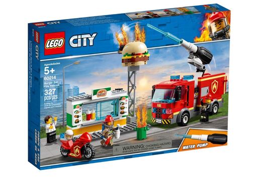 LEGO City Spašavanje pečenjarnice od požara 60214