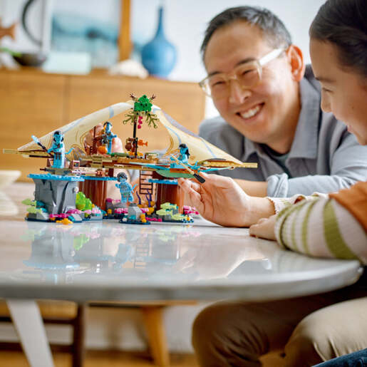 LEGO Dom plemena Metkayina na grebenu 75578