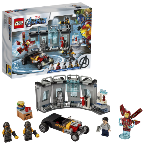 LEGO Super Heroes Iron Manovo skladište odijela 76167