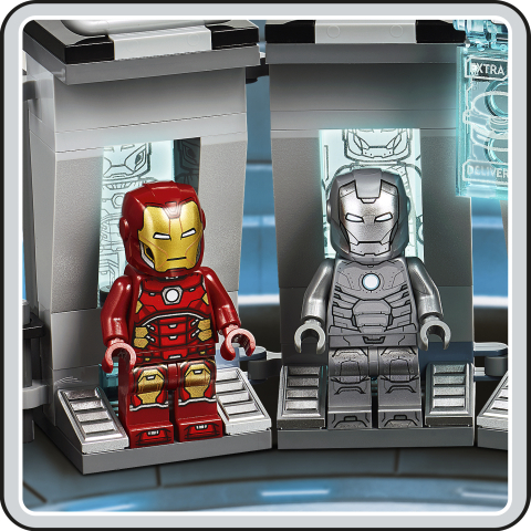 LEGO Super Heroes Iron Manovo skladište odijela 76167