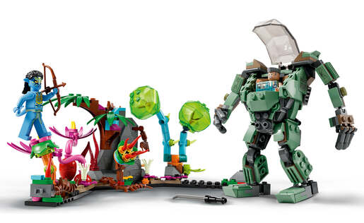 LEGO Avatar Neytiri i Thanator protiv Quaritcha AMP 75571