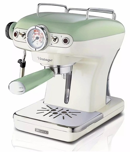 Ariete vintage espresso aparat 1389 zeleni
