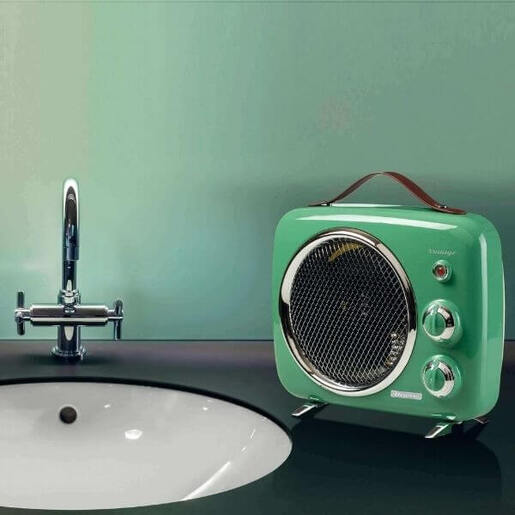 Ariete ventilator grijalica Vintage 2u1 zelena 0808/04