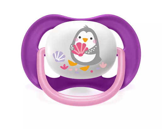 PHILIPS AVENT duda varalica ultra air girl 6-18m / slon i pingvin / 2 komada / SCF080/08
