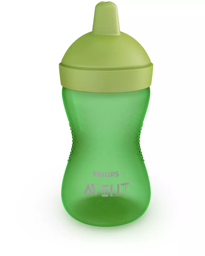 PHILIPS AVENT magična bočica sa tvrdim nastavkom boy 18m+ / 300ml / zelena / SCF804/03