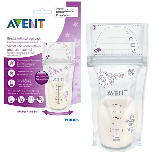 PHILIPS AVENT vrećice za čuvanje mlijeka 180 ml / 15 komada / SCF603/25
