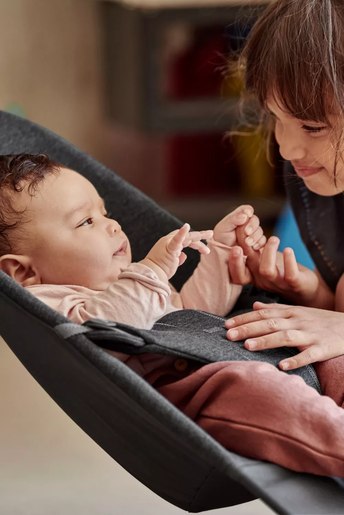 BABY BJORN Bouncer 3D Jersey plava