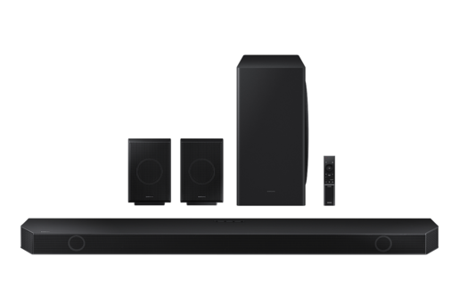 SAMSUNG soundbar HW-Q930B/EN, SpaceFit Sound, AirPlay, SmartThings APP, Dolby Atmos,  9.1.4 kanalni zvuk, Q-Simphony, Crni