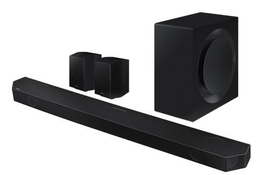 SAMSUNG soundbar HW-Q990B/EN, SpaceFit Sound, Q-symphony, Airplay2, Dolby Atmos, 11.1.4 kanalni zvuk, Crni