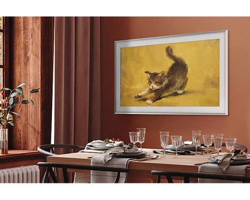 SAMSUNG QLED televizor QE65LS03BAUXXH THE FRAME, 4K Ultra HD, Smart TV, Moderan Frame dizajn, Matirani ekran, Crni **MODEL 2022**