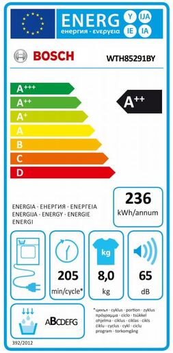 Bosch sušilica WTH85291BY