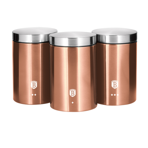 Berlinger Haus set posuda za šećer, kafu, čaj Metallic Line Rose Gold Edition BH1605