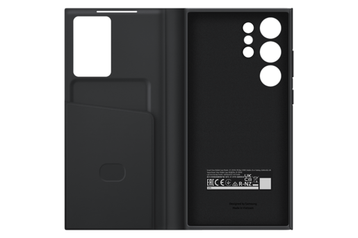 Maska za Samsung Galaxy S23 Ultra, EF-ZS918CBEGWW,  Smart View Wallet Case Black