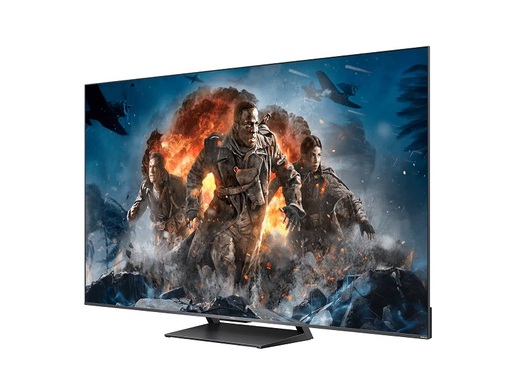 TCL QLED televizor 55C735, 4K Ultra HD, Smart TV, Android, Quantum Dot, 144Hz VRR, Google TV, AIPQ Engine, Sivi **MODEL 2022**