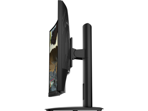 HP monitor X24c 9FM22AA, Gaming, Zakrivljeni, FULL HD 1920x1080, 23,6 VA, 300 cd/m2, AMD FreeSync, HDMI, DP, 144Hz, 4ms