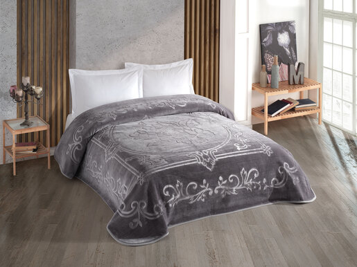 Tac deka dupla 220 x 240 cm / siva