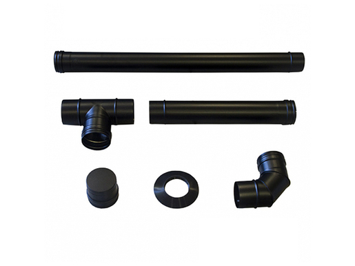 Dimovodni set fi 80 INOX-crni