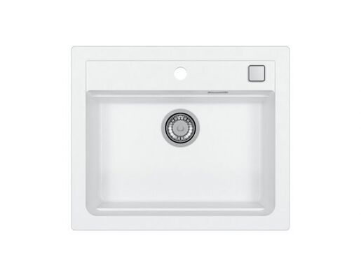 Alveus sudoper Atrox 30 / bijeli G11 + česma Arc 110 / terra G22 / ugradnja u ploču (I)