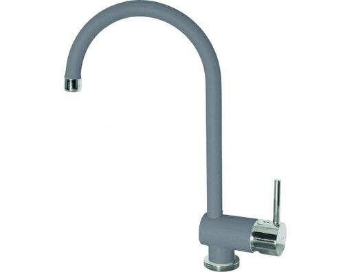 Alveus sudoper Atrox 30 / crni G91 + česma Arc 110 / siva G81 / ugradnja u ploču (I)