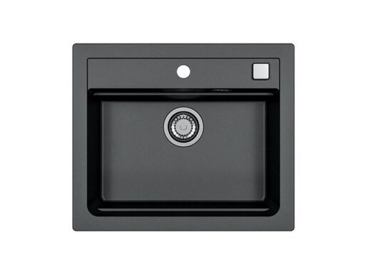 Alveus sudoper Atrox 30 / crni G91 + česma Siros P / bež G55 / ugradnja u ploču (I)