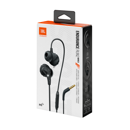 JBL slušalice In-ear ENDURANCE RUN 2 BLACK