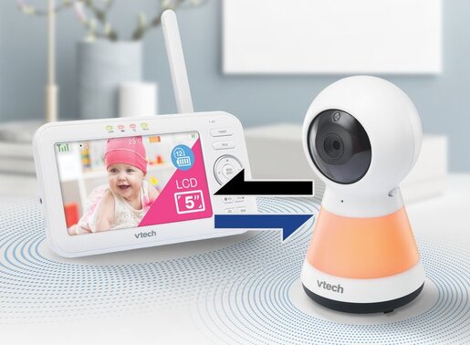 Vtech video baby monitor 5" sa 270 stepeni pomičnom kamerom VM 5255