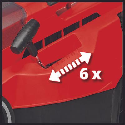 Einhell akumulatorska kosilica u setu RASARRO 36/36 / 2x3.0Ah plus