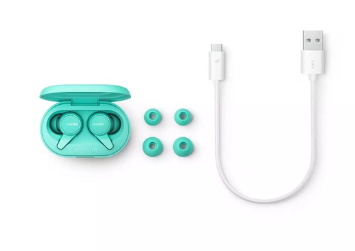 PHILIPS Bluetooth bežične slušalice TAT1207BL, Zelene