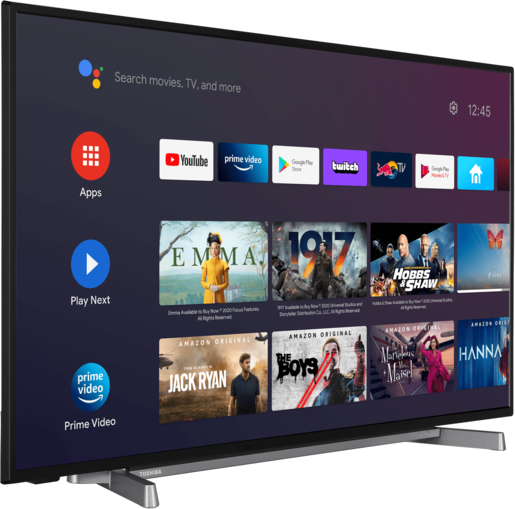 TOSHIBA LED televizor 50UA2D63DG, 4K Ultra HD, Smart TV, Android, Dolby Vision HDR, Crno/Srebreni
