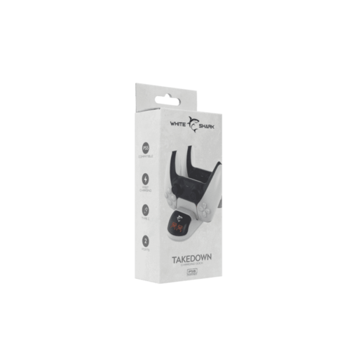 White Shark PS5 CHARGING DOCK PS5-0506 TAKEDOWN