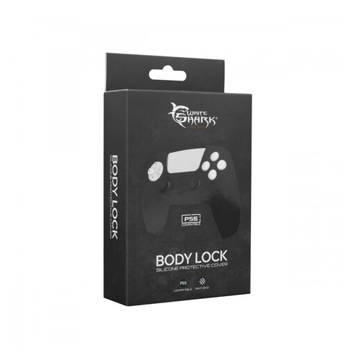 White Shark PS5 SILICONE CASE (Silikonska zaštita) PS5-541 BODY LOCK CRNI