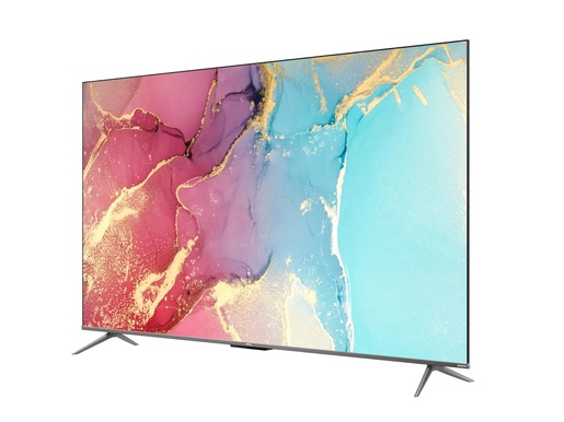 TCL QLED televizor 55C636, 4K Ultra HD, Smart TV, Android, Google TV, 120Hz DLG, ONKYO, HDMI 2.1, Brushed Silver **MODEL 2022**