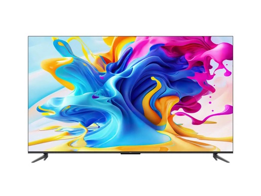 TCL QLED televizor 50C645, 4K Ultra HD, Smart TV, Android, Google TV, 120 Hz DLG, HDR 10+, HDMI 2.1, Metalik Sivi   **MODEL 2023**