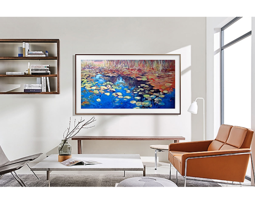 SAMSUNG QLED televizor QE55LS03BAUXXH THE FRAME, 4K Ultra HD, Smart TV, Moderan Frame dizajn, Mat crni + POKLON FRAME