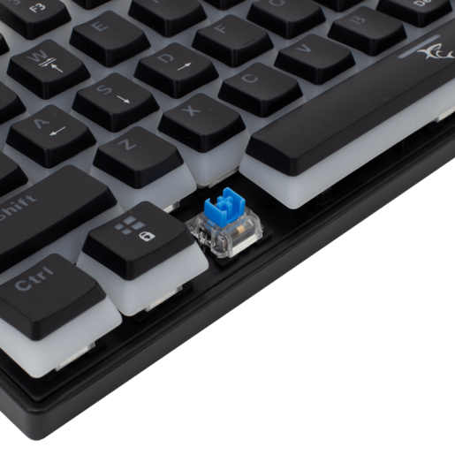 WHITE SHARK gaming tastatura GK-2202 ASHIKO BLACK - Mehanička / BLUE SWITCH