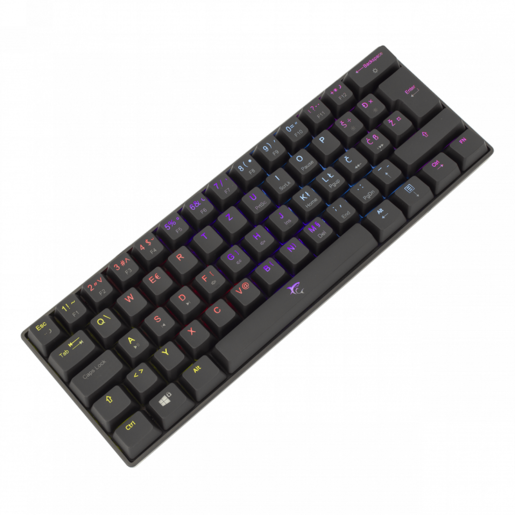 WHITE SHARK gaming tastatura GK-2022 SHINOBI Black - Mehanička / BROWN SWITCH