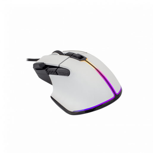 WHITE SHARK gaming miš GM-9006 MARROK White RGB, bijeli