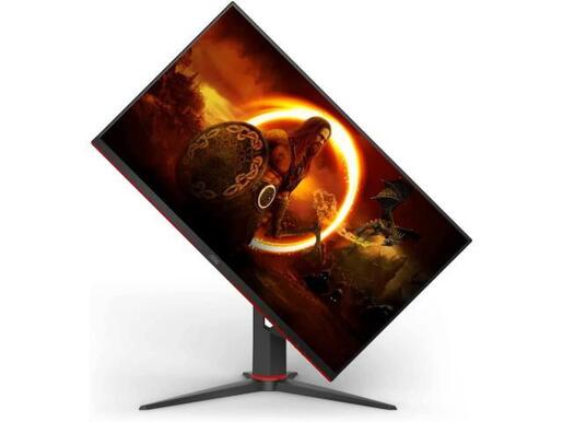 AOC monitor 24G2SU/BK Gaming, FULL HD 1920x1080, 23,8 VA, 350 cd/m2, Adaptive Sync, HDMI, HAS, USB-Hub, PIVOT, Zvučnici, 165Hz, 1ms