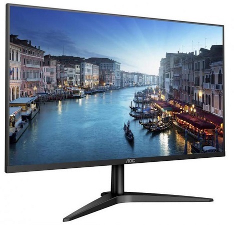 AOC monitor 24B1H, FULL HD 1920x1080, 23,6 MVA, 250 cd/m2, VGA, HDMI, 60Hz, 5ms