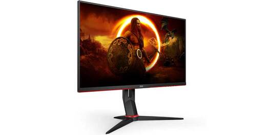 AOC monitor 27G2SPAE/BK Gaming, FULL HD 1920 x 1080, 27 IPS, 250 cd/m2, AMD FreeSync Premium, NVIDIA G-Sync, HDMI, VGA, DP, Zvučnici, 165Hz, 1ms